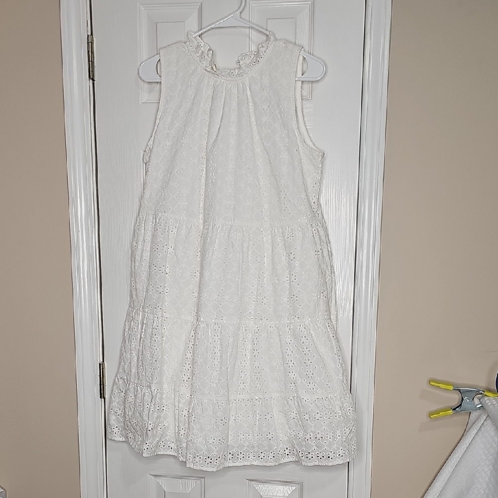 LOFT White Eyelet Women's Dress